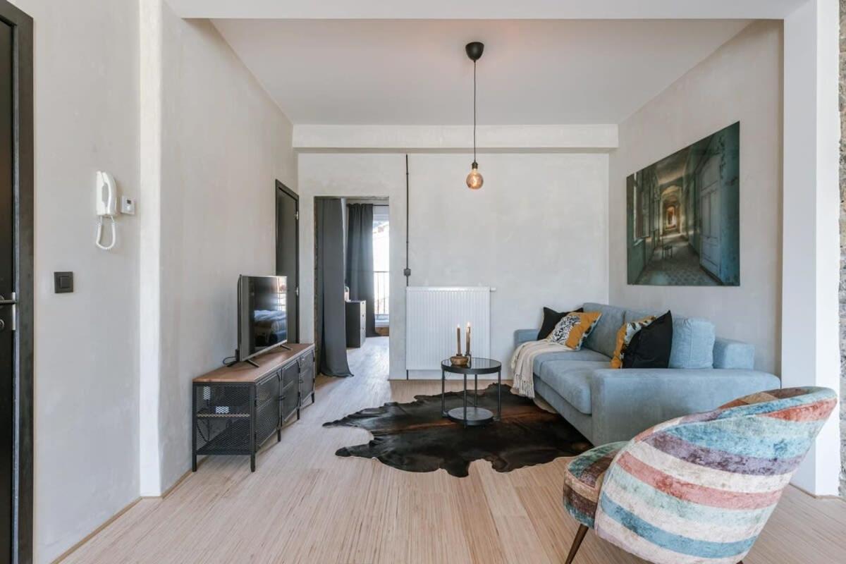 Huswell - Industrial Apartment With Terrace In Antverpy Exteriér fotografie